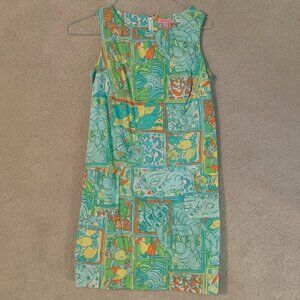 Lilly Pulitzer sleeveless shift dress Size 2
